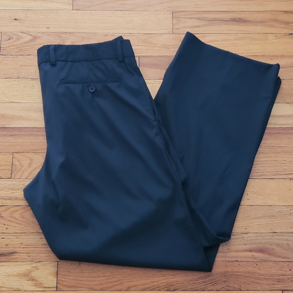 Hugo boss micro pinstripe trousers